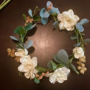 Handmade silk flower crown
